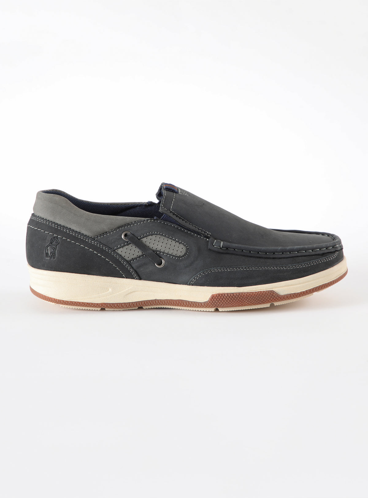 Slip On Loira de cuero Color Azul