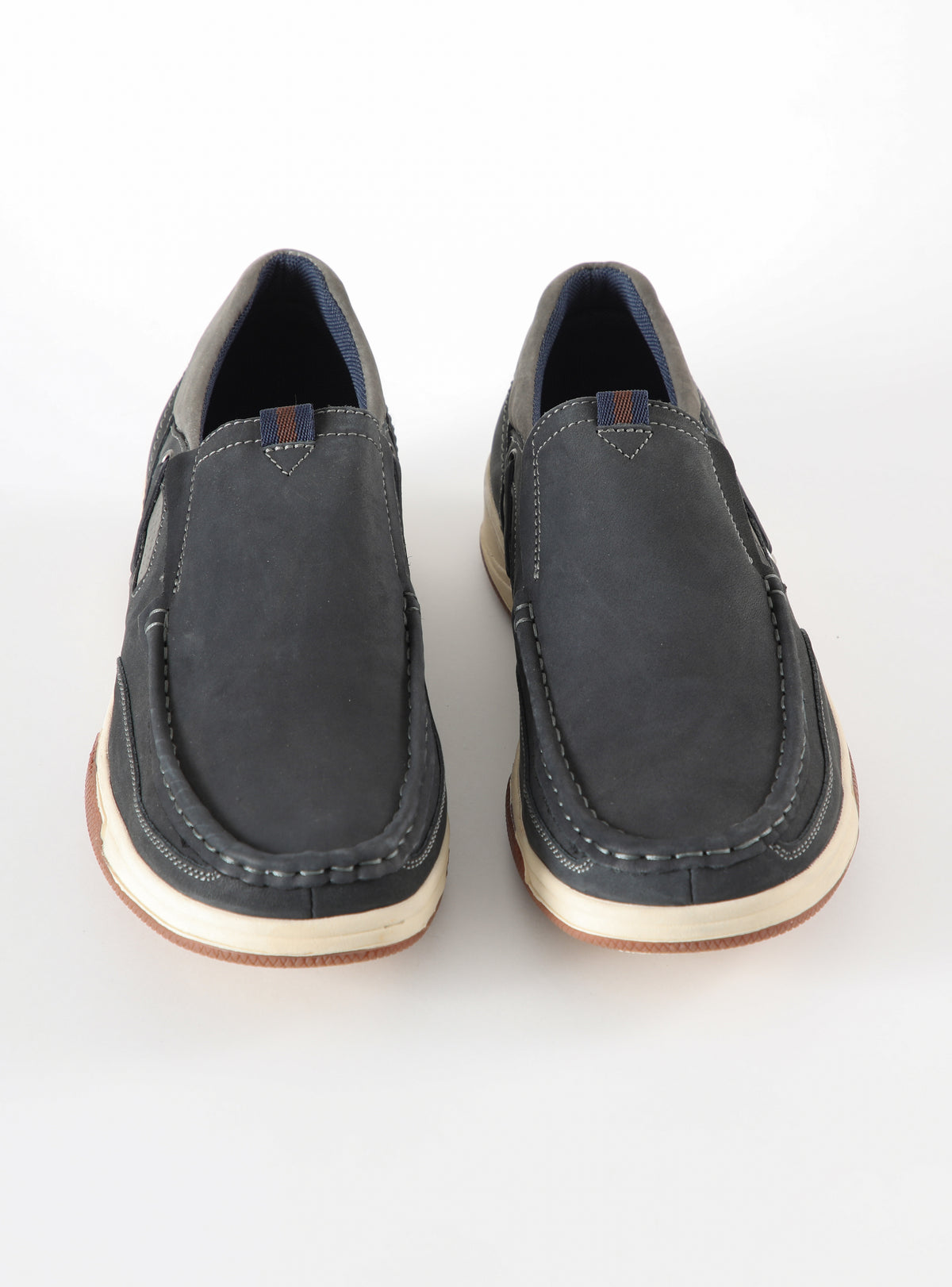 Slip On Loira de cuero Color Azul