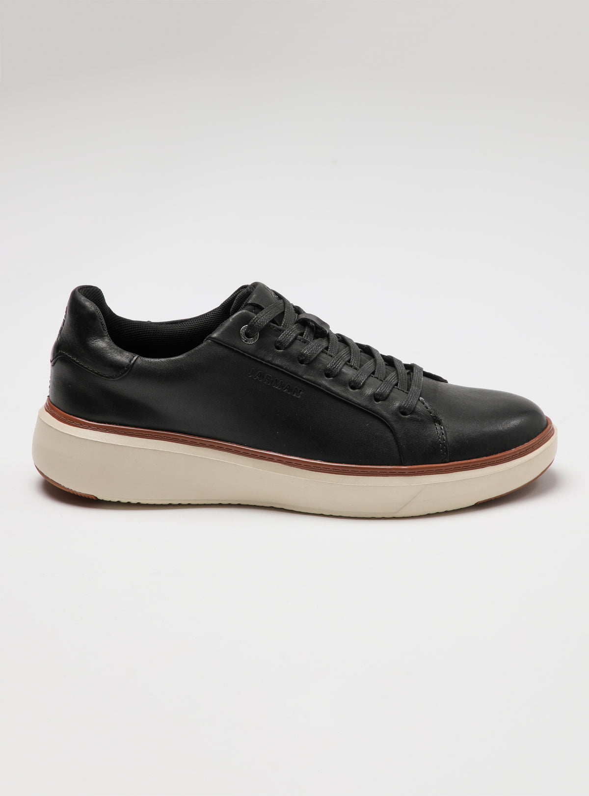 Zapatilla Obi de cuero Color Café