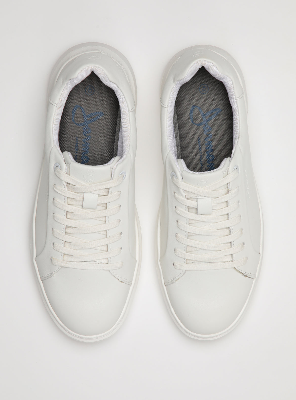 Zapatilla Obi de cuero Color Blanco