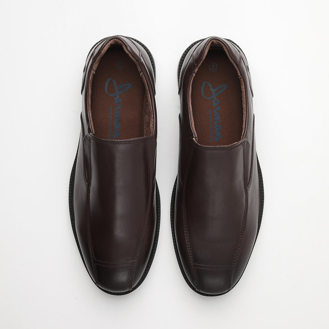 Zapato Indo de cuero Color Café Oscuro
