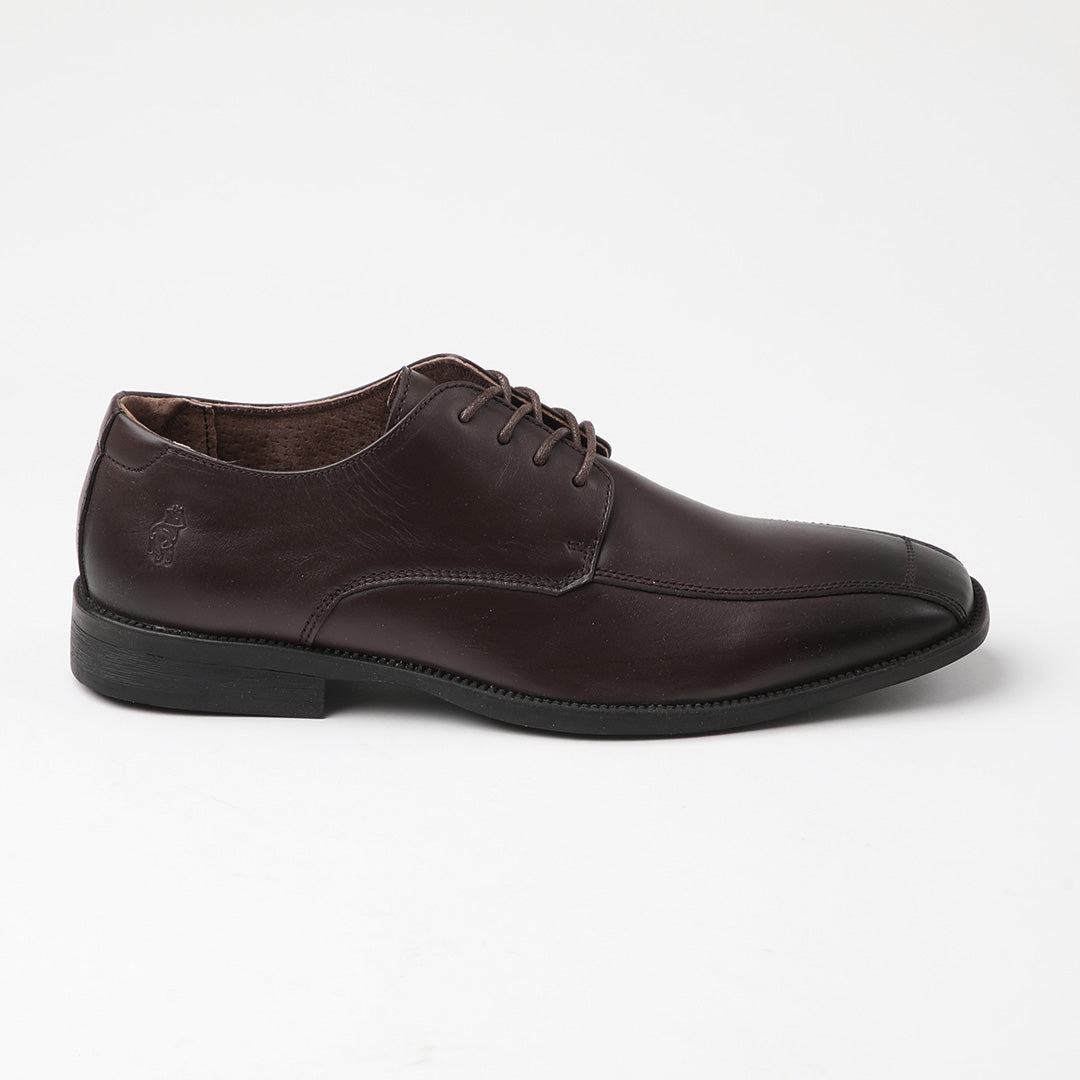 Zapato Elba de cuero Color Café Oscuro
