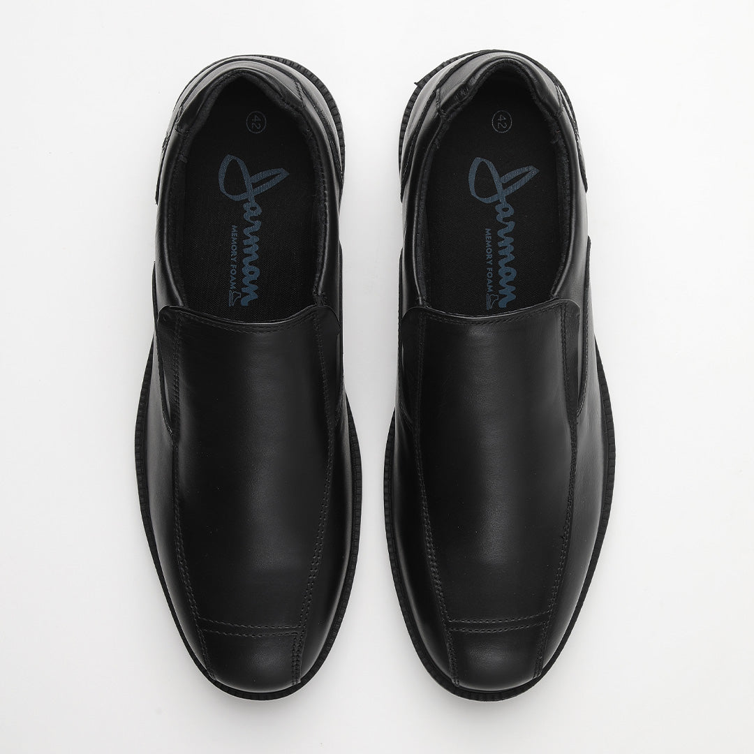 Zapato de cuero Indo color negro