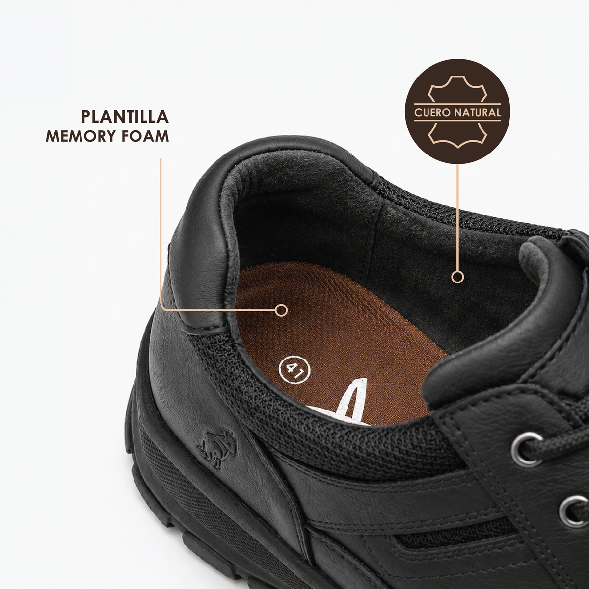 Slip On Finn color negro