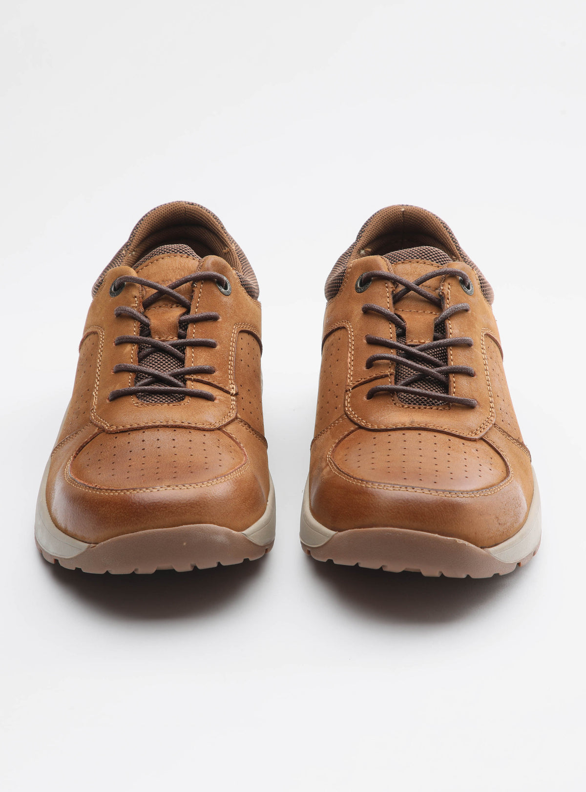 Zapato Rin de cuero Color Café