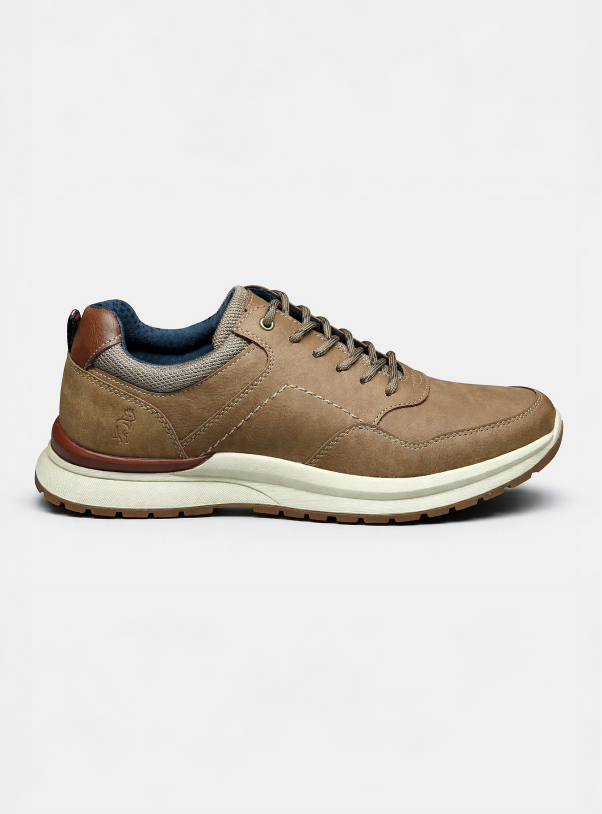 Zapato de cuero Colton color café