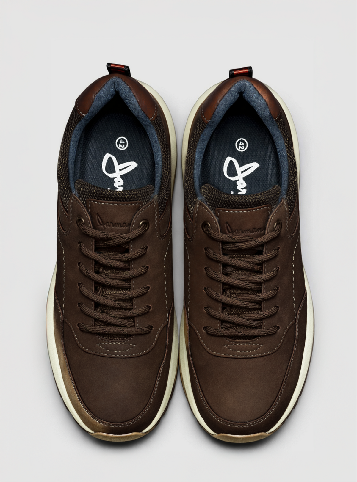 Zapato de cuero Colton color chocolate