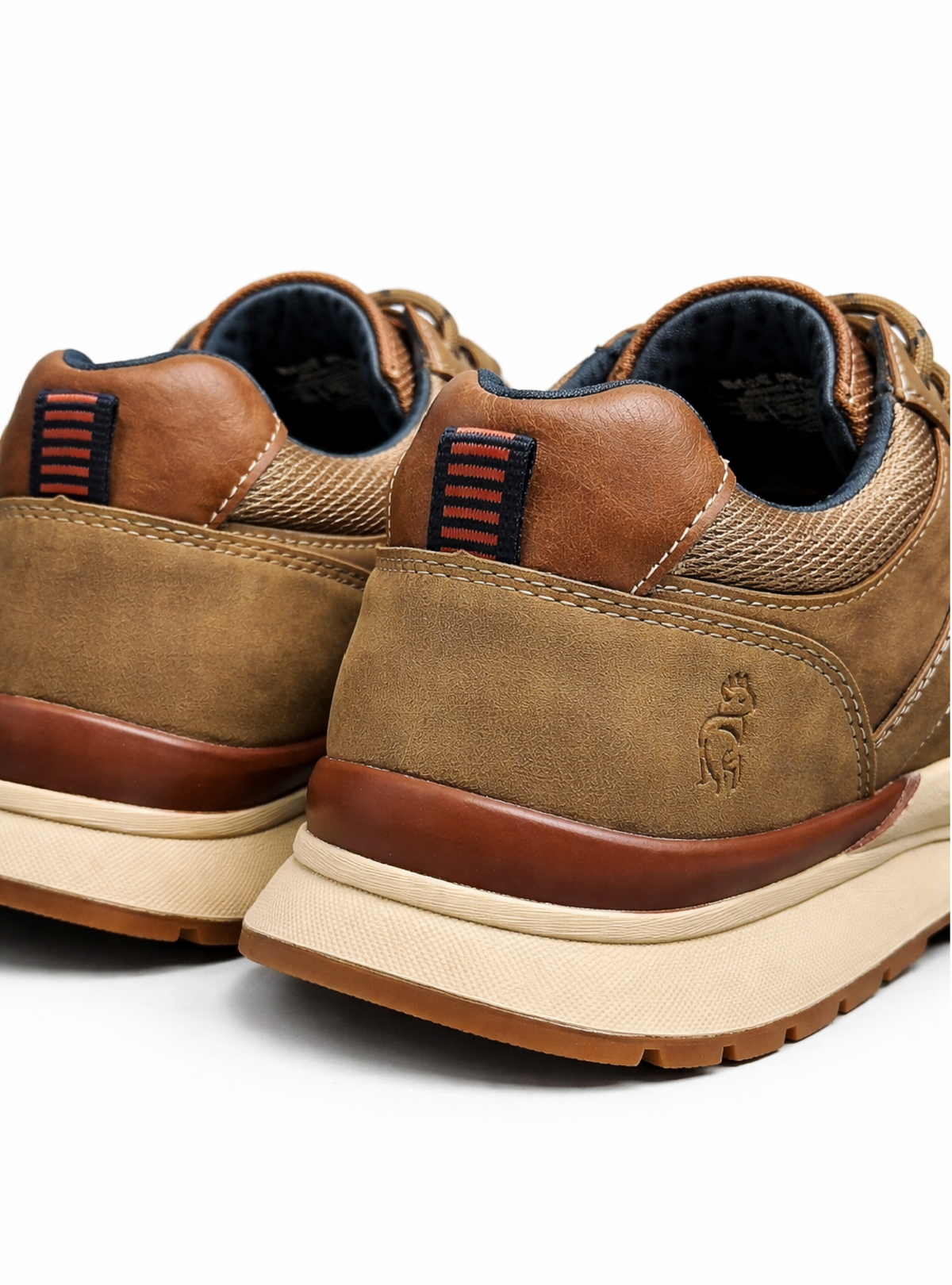 Zapato de cuero Colton color café
