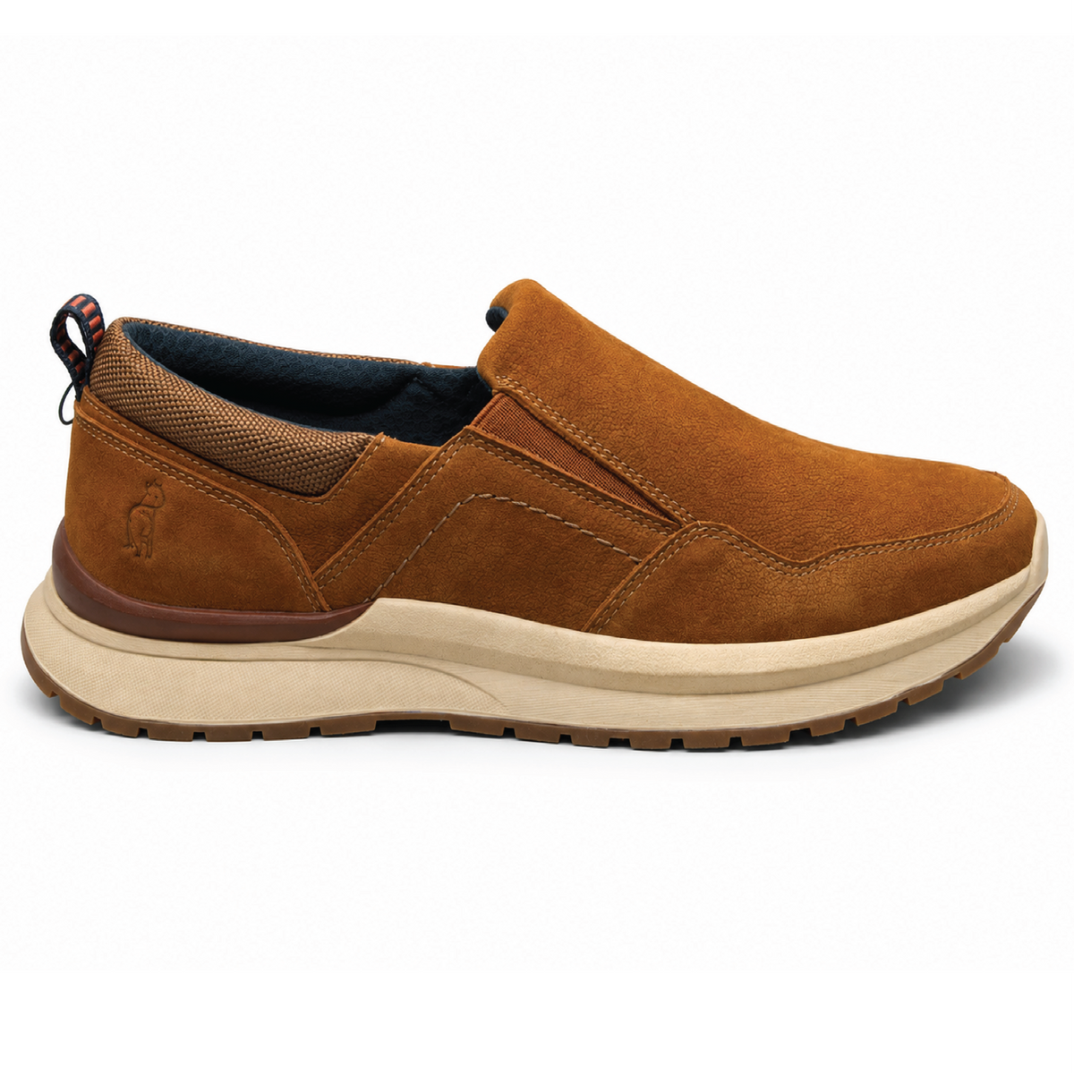 Slip On de cuero Marlow color café