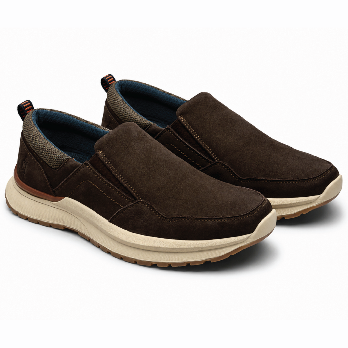 Slip On de cuero Marlow color chocolate