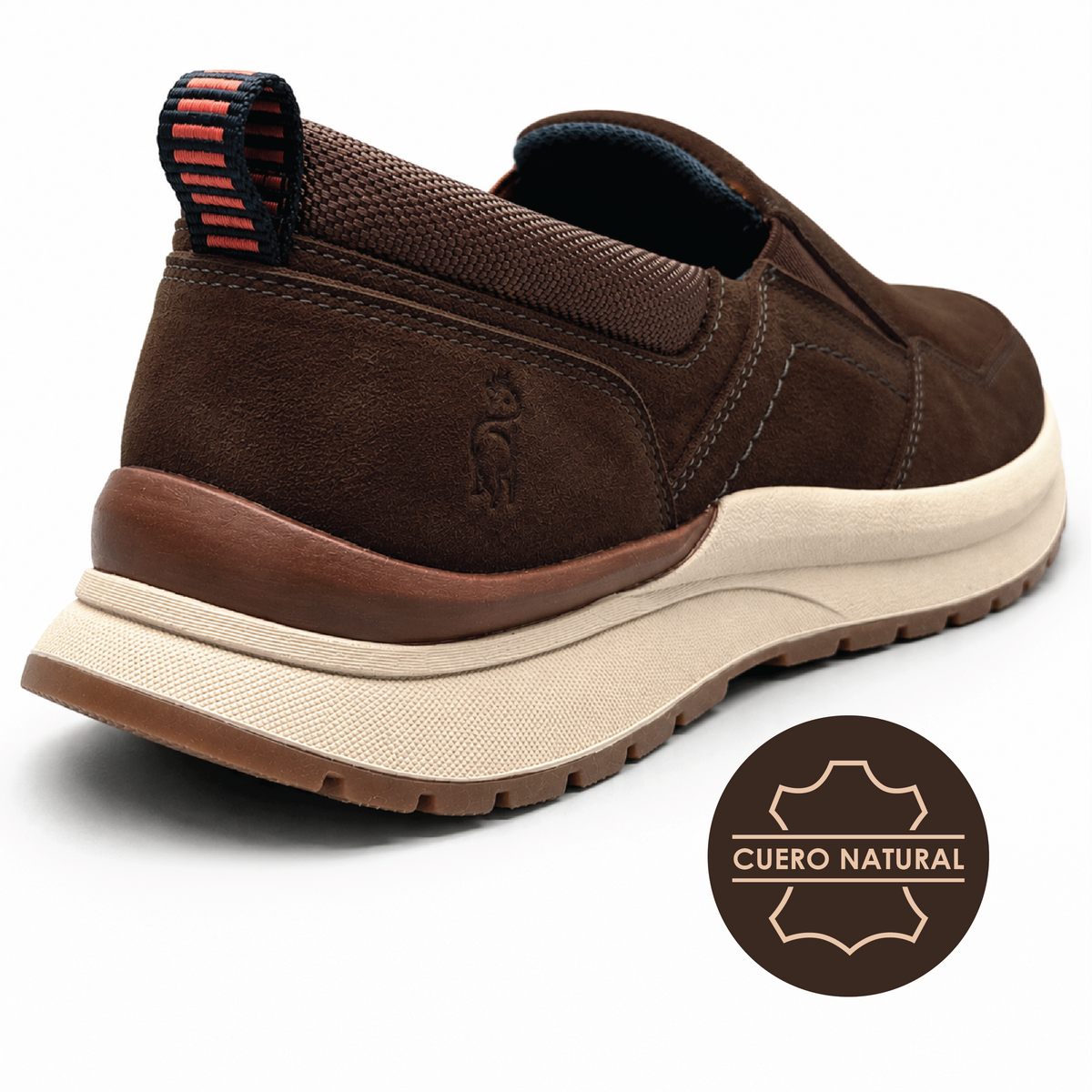 Slip On de cuero Marlow color chocolate