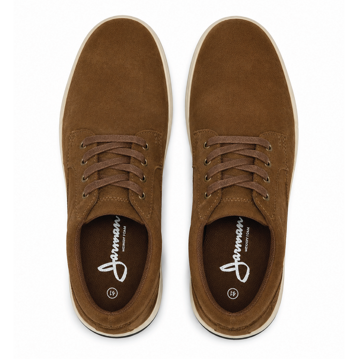 Zapato de cuero Miles color café