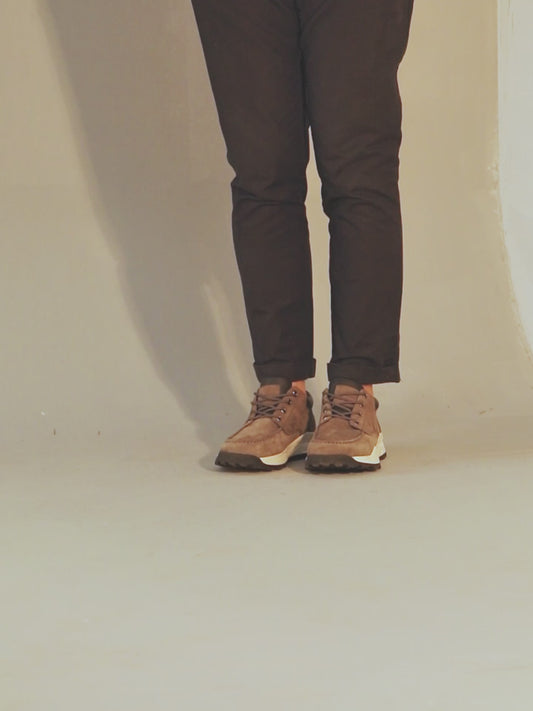 Zapato casual Huron café