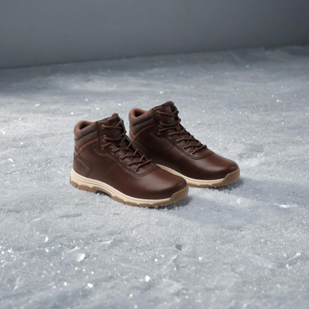 botas Jarman en hielo