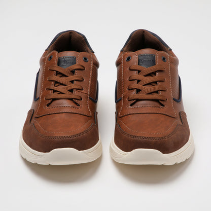 Zapatilla Tigris color café