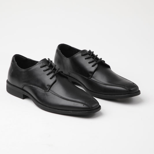 Zapato de cuero Ebra color negro