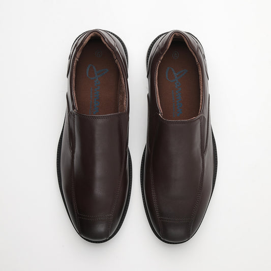 Zapato de cuero Indo color café oscuro