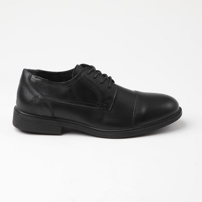 Zapato de cuero Duero color negro