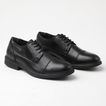 Zapato de cuero Duero color negro