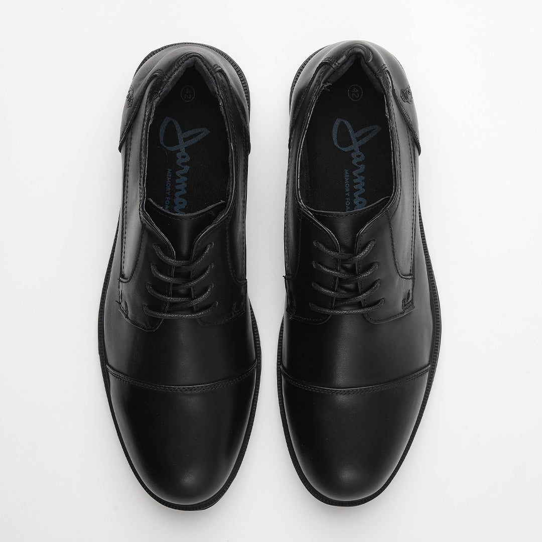 Zapato de cuero Duero color negro