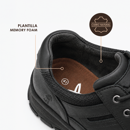 Slip On Finn color negro