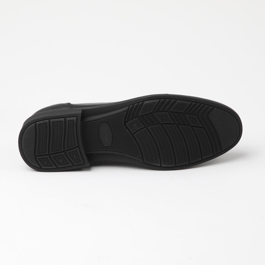 Zapato de cuero Duero color negro