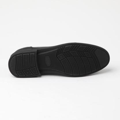 Zapato de cuero Duero color negro
