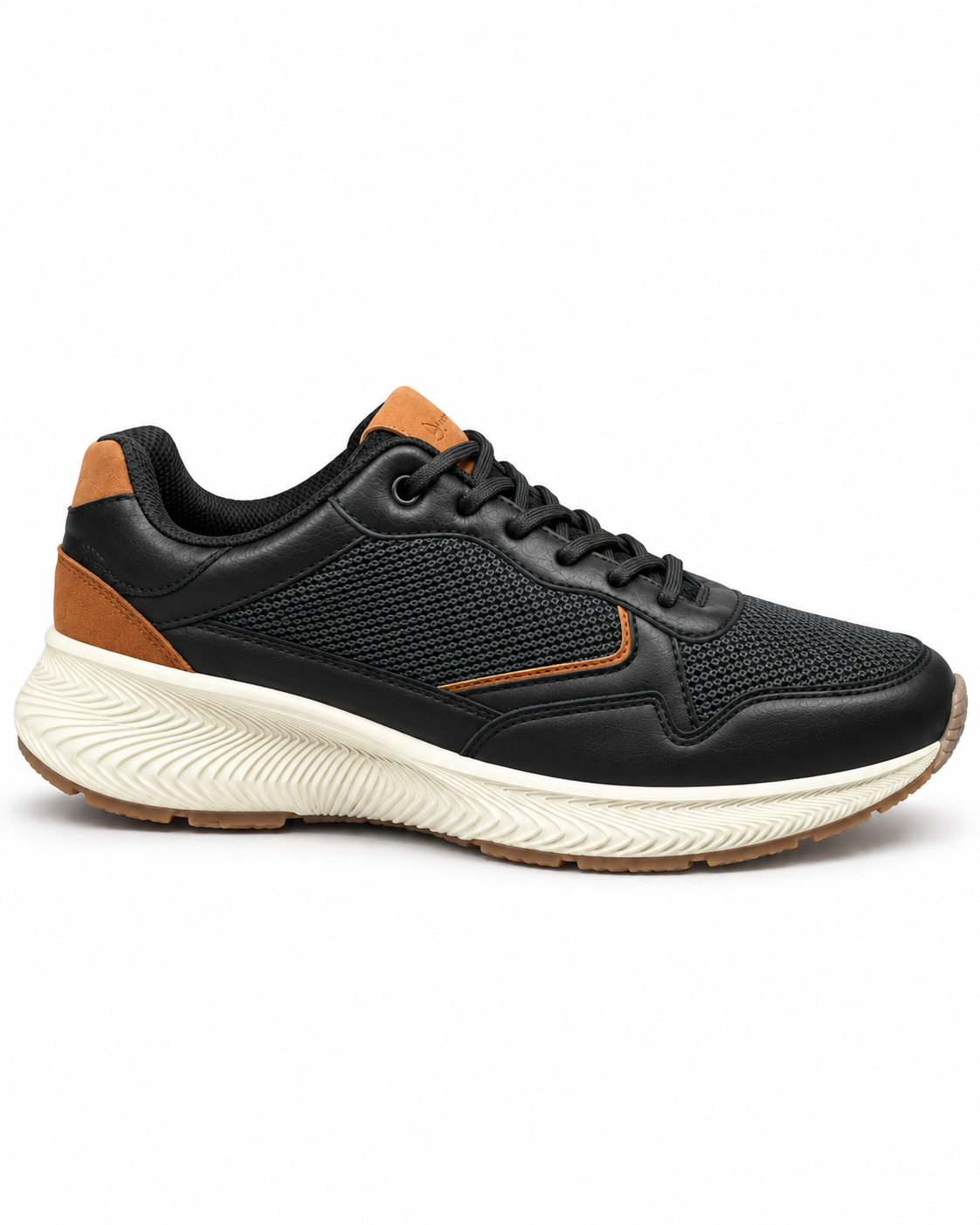 Zapatilla Platte Color Negro