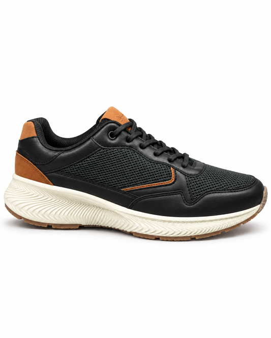 Zapatilla Platte Color Negro