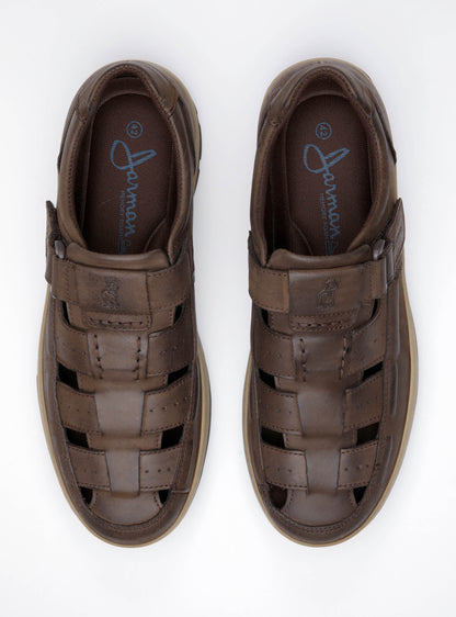 Sandalia Tajo Color Gris oscuro