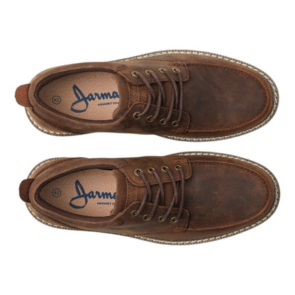 Zapatilla Sport Owen de cuero color café