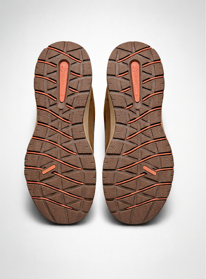 Zapatilla Sport Evan de cuero color camel