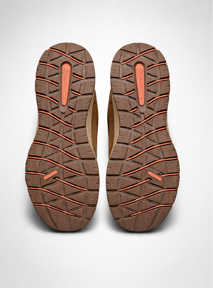 Zapatilla Sport Evan de cuero color café