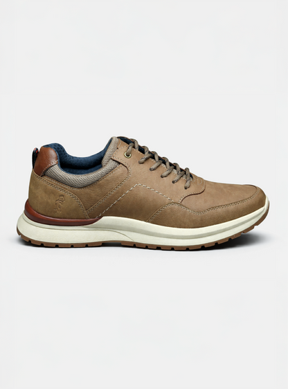 Zapato de cuero Colton color café