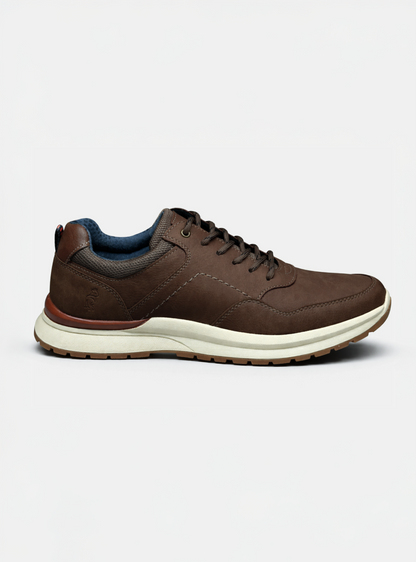 Zapato de cuero Colton color chocolate