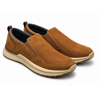 Slip On de cuero Marlow color café