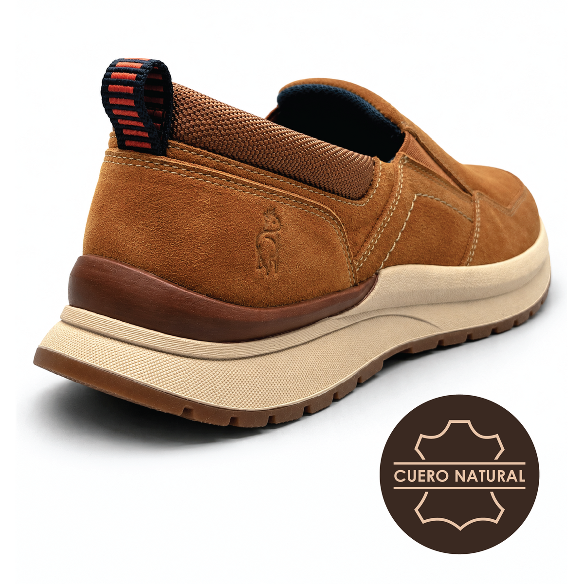 Slip On de cuero Marlow color café