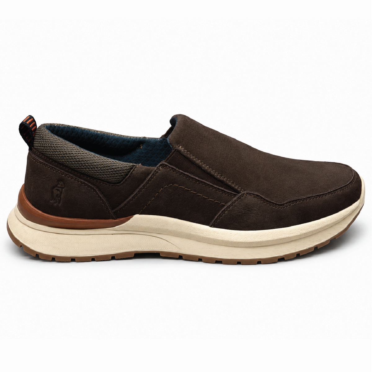 Slip On de cuero Marlow color chocolate
