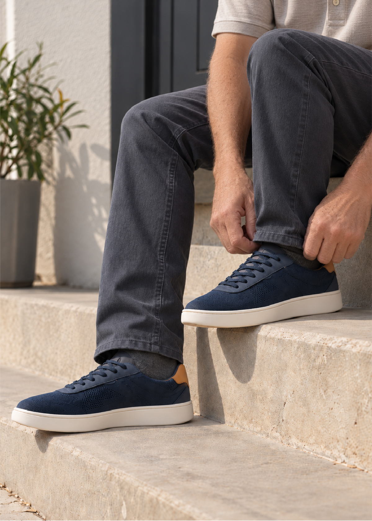 Zapatilla Leland color azul marino