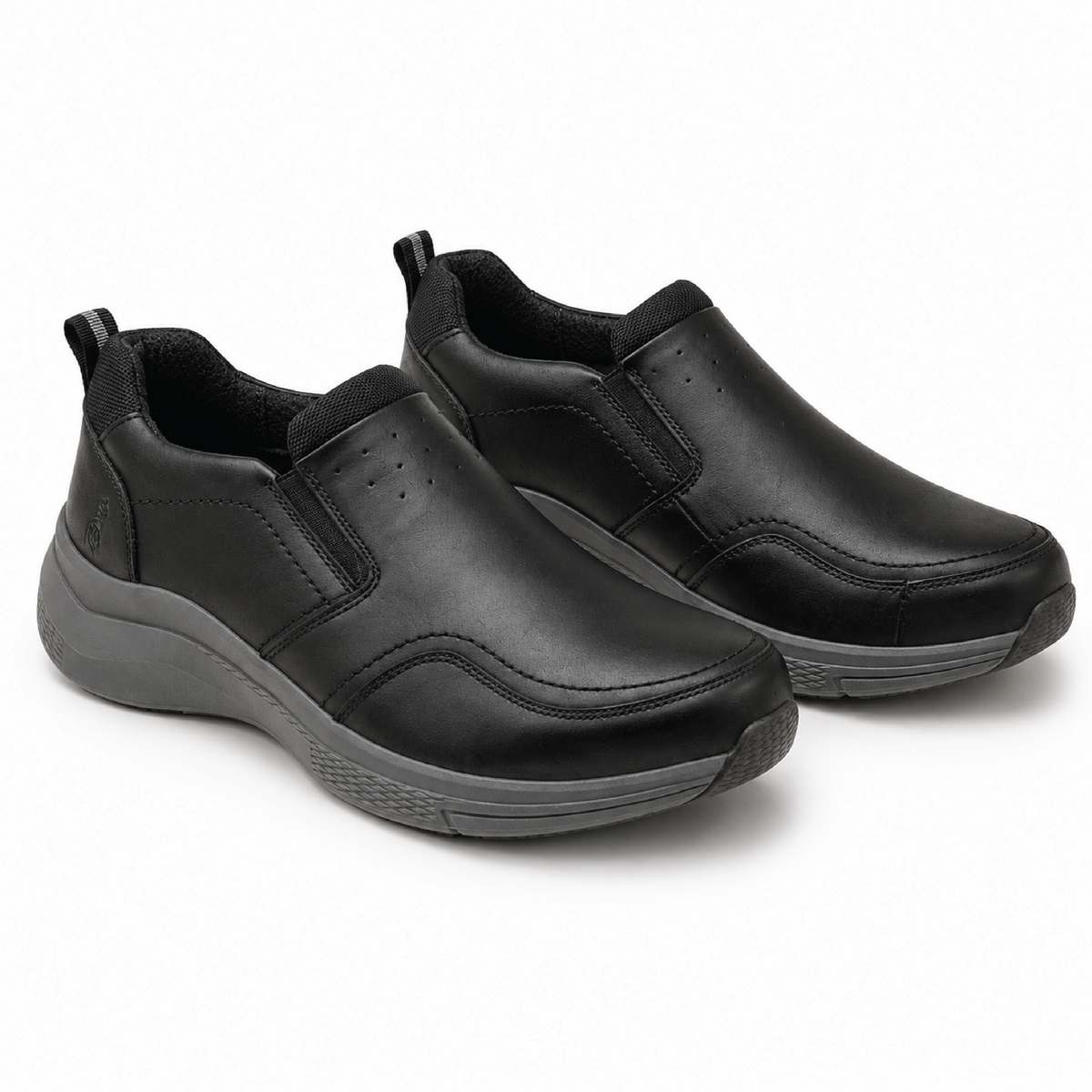 Zapato de cuero Mason color negro