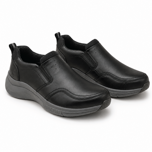 Zapato de cuero Mason color negro