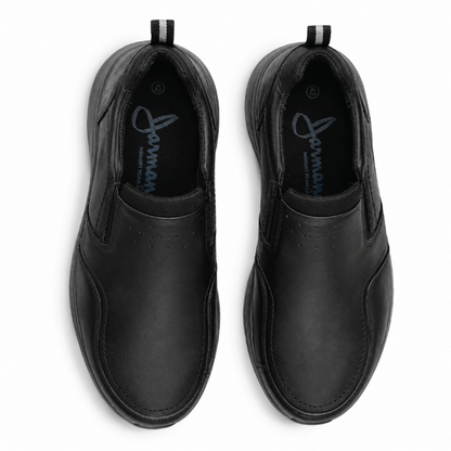 Zapato de cuero Mason color negro