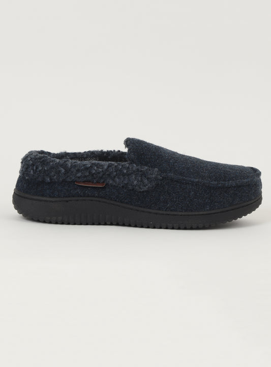 Pantufla Travis color azul