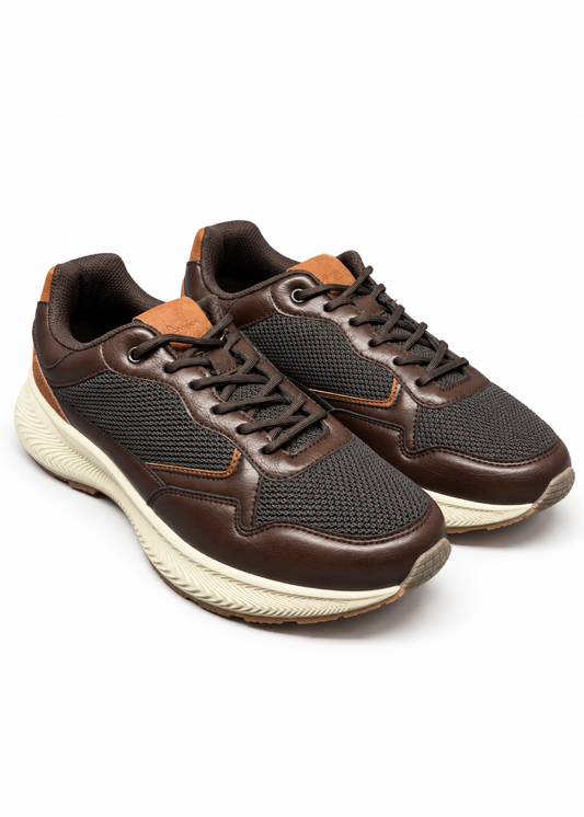 Zapatilla Platte Color Café