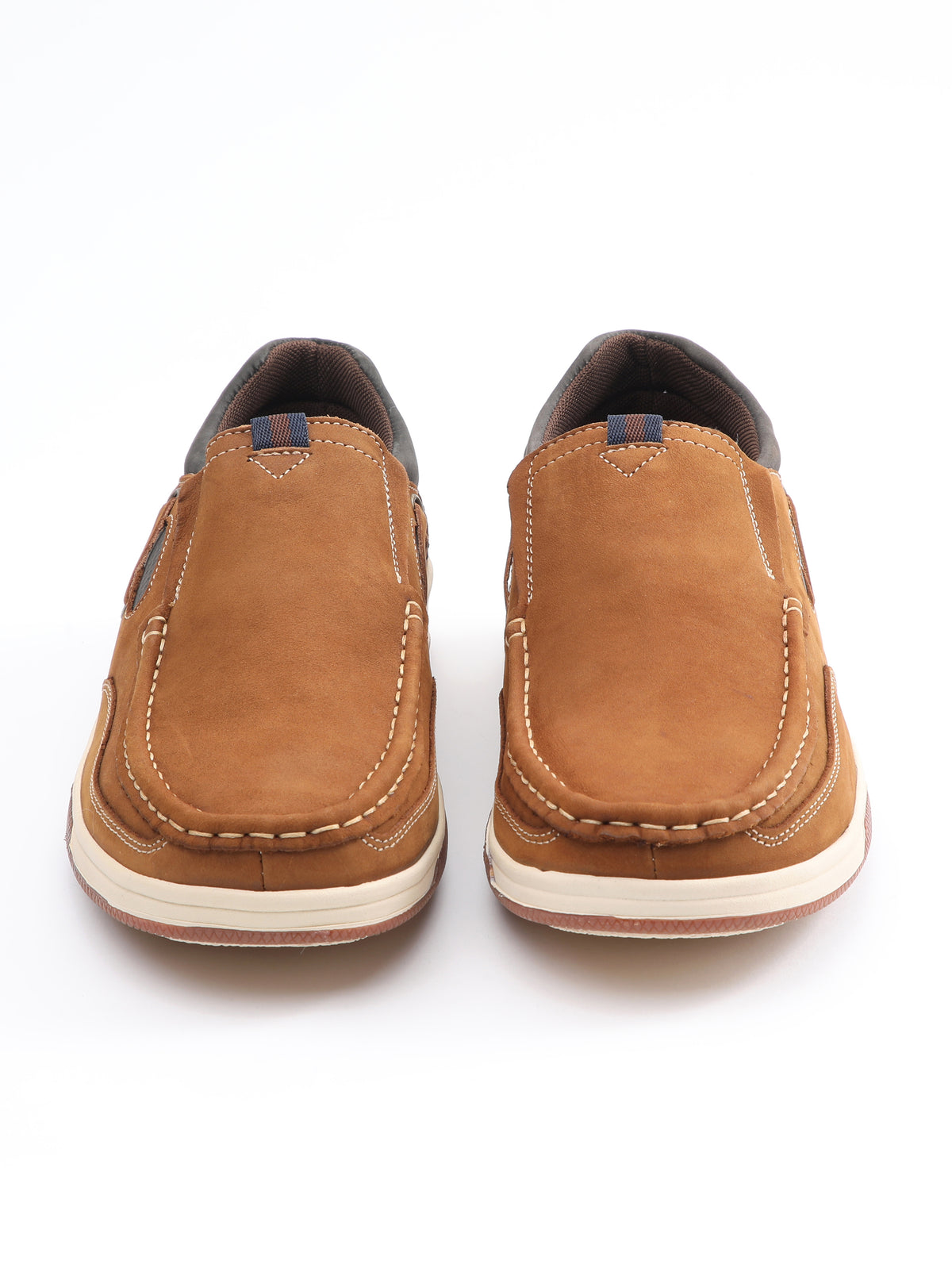 Slip On de cuero Loira color camel